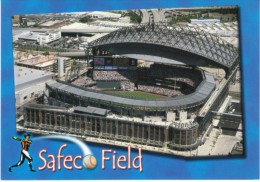 Safeco Field, Seattle Mariners Baseball Stadium, Retractable Roof, C1990s Vintage Postcard - Baseball