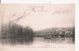 COURPIERE  (PUY DE DOME)  118 MOULIN  DU SUCRE SUR LA DORE  1904 - Courpiere