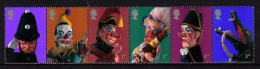 GB 2001 QE2 Set Punch & Judy Strip Umm SG 2224 - 2229 ( G980 ) - Unused Stamps