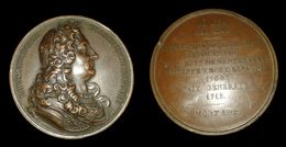 MEDAILLE DE LOUIS XIV . - Royal / Of Nobility