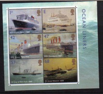 GB 2004 QE2 Ocean Liners Umm Mini Sheet 6 Stamps SG MS 2454.( A853 ) - Hojas Bloque