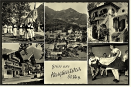 Gruß Aus Marquartstein Ob. Bay -  Mehrbild Ansichtskarte  Ca.1960    (1922) - Traunstein