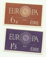 1960 - Irlanda 146/47 Europa ---- - Unused Stamps