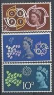 1961 - Gran Bretagna 362/64 Europa ---- - Unused Stamps