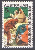Australian Antarctic 1966 5c Banding Seals Used - Used Stamps