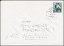 Switzerland 1974, Cover St. Moritz To Nordlingen - Covers & Documents