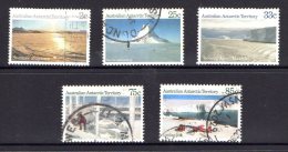 Australian Antarctic 1984 Scenes 5 Values Used - Oblitérés