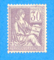 France 1900  : Type Mouchon N° 115 Neuf Sans Charnière - Unused Stamps