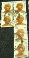 India 1991 Gandhi 1.00 X6 - Used - Used Stamps