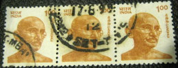 India 1991 Gandhi 1.00 X3 - Used - Oblitérés