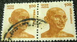 India 1991 Gandhi 1.00 X2 - Used - Used Stamps