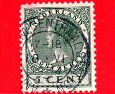 OLANDA - Usato - 1926 - Regina Guglielmina, Tipo Veth - Queen Wilhelmina (1880-1962) - 5 - Used Stamps