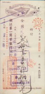 CHINA CHINE  1949 JUN 27 THE CHEKING FIST BANK OFCOMMERRE LIMITED SHANGHAI CHECK - Ungebraucht
