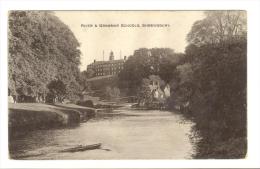 I361 Shrewsbury - River Severn & Grammar Schools / Non Viaggiata - Shropshire