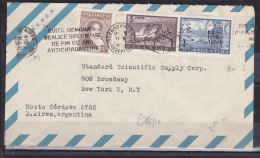 ARGENTINE LETTRE A DESTINATION DE NEW YORK CACHET BUENOS AIRES - Brieven En Documenten