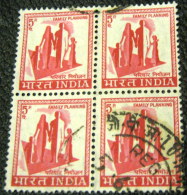India 1965 Family Planning 5p X4 - Used - Gebraucht