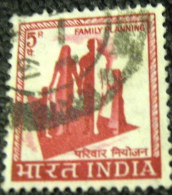 India 1965 Family Planning 5p - Used - Gebruikt