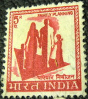 India 1965 Family Planning 5p - Used - Gebruikt