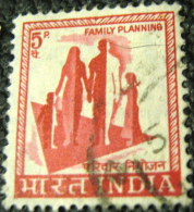 India 1965 Family Planning 5p - Used - Usados