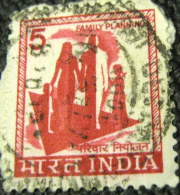 India 1965 Family Planning 5p - Used - Usati