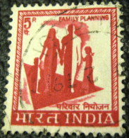 India 1965 Family Planning 5p - Used - Usados