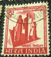 India 1965 Family Planning 5p - Used - Usati