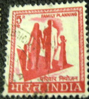 India 1965 Family Planning 5p - Used - Usati