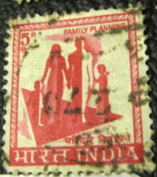 India 1965 Family Planning 5p - Used - Gebruikt