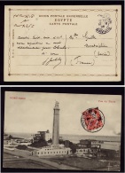 Egypte: Carte Afffranchie 4m Du 06-09-1908 De Port-Saïd -> Montmelian - 1866-1914 Khédivat D'Égypte