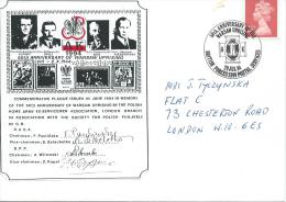 1994. 50th. ANNIVERSARY OF THE WARSAW  UPRAISING . - Londoner Regierung (Exil)