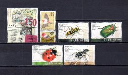 Israel   1993-94  .-  Y&T  Nº   1230 - 1231 - 1232/1235 - Used Stamps (without Tabs)