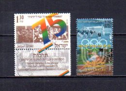 Israel   1994  .-  Y&T  Nº   1247 - 1248 - Gebraucht (ohne Tabs)