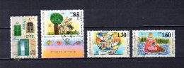 Israel   1994  .-  Y&T  Nº   1254 - 1255/1257 - Gebruikt (zonder Tabs)