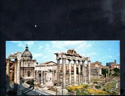 H1647 Card Mignon - Roma - Foro Romano - Viaggiata 1964 - Panoramische Zichten, Meerdere Zichten