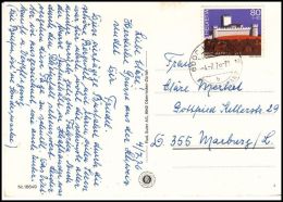 Switzerland 1976, Card Luzern To Marburg - Lettres & Documents