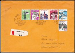 Switzerland 1975,Registred Cover Stansstad To Nordlingen - Brieven En Documenten