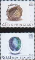 Nuova Zelanda New Zealand 2002 Joint Issue With Sweden  Artistic Crafts 2v  ** MNH - Unused Stamps