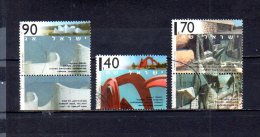 Israel   1995  .-   Y&T Nº    1266/1268 - Used Stamps (without Tabs)