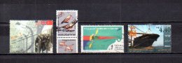 Israel   1995  .-   Y&T Nº   1276 - 1278 - 1279 - 1280 - Used Stamps (without Tabs)