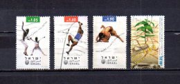 Israel   1996  .-   Y&T Nº   1332/1334 - 1335 - Used Stamps (without Tabs)