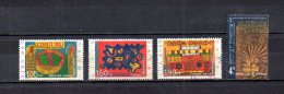 Israel   1996  .-   Y&T Nº   1336/1338 - 1339 - Oblitérés (sans Tabs)