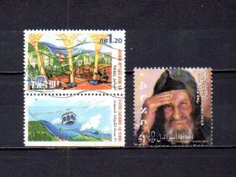 Israel   1999  .-   Y&T  Nº   1468 - 1469 - Gebruikt (zonder Tabs)