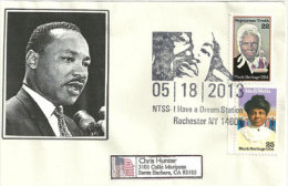 ''I Have A Dream''  45 Ans De La Disparition De Martin Luther King. Rochester. New-York. Enveloppe Souvenir - Martin Luther King