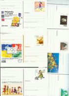 6 Sechs Six Postkarten Postfrisch 1992-1994-1995 (2x)-1996-1997 - Cartes Postales - Oblitérées