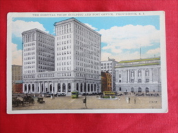 Providence,RI--Hospital, Trust Building, And Post Office--not Mailed--PJ 119 - Providence
