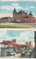 Toledo, Union Station, Superior Str. Interurban Station, Trams - Toledo