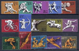 SOVIET UNION 1977-78 Olympic Sports Sets And Block MNH / **. - Unused Stamps