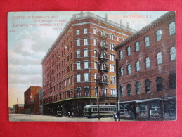 Providence,RI--Corner Of Dorrance And Weybossett Street Showing The Narragansett Hotel--not Mailed--PJ 120 - Providence