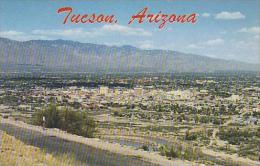 Arizona Tucson Elevation 2450 Looking Over The Metroplitan Area From A Mountain One Of Famous Landmarks - Tucson