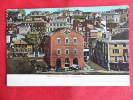 Providence,RI--Market Square In 1844--cancel 1907--PJ 121 - Providence